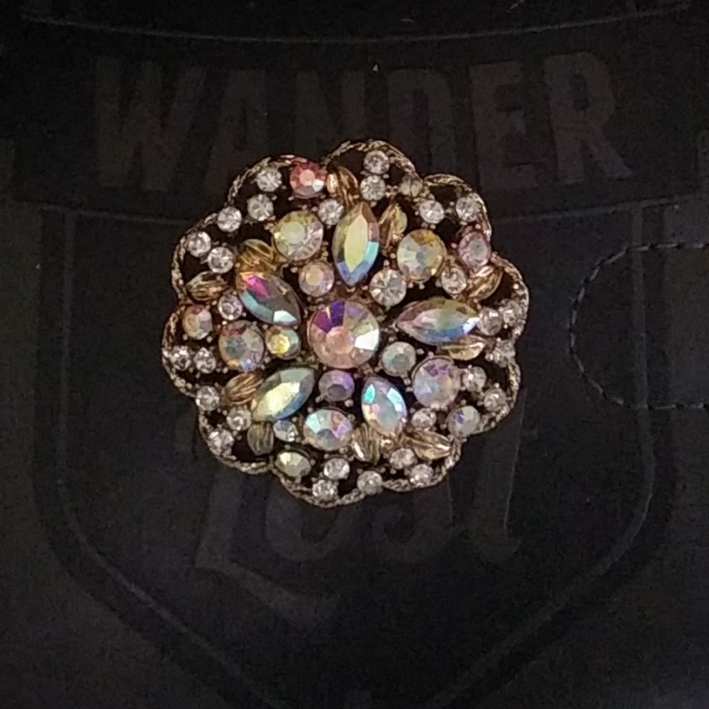 VINTAGE KARA AB BROOCH, 1950'S DESIGNER
